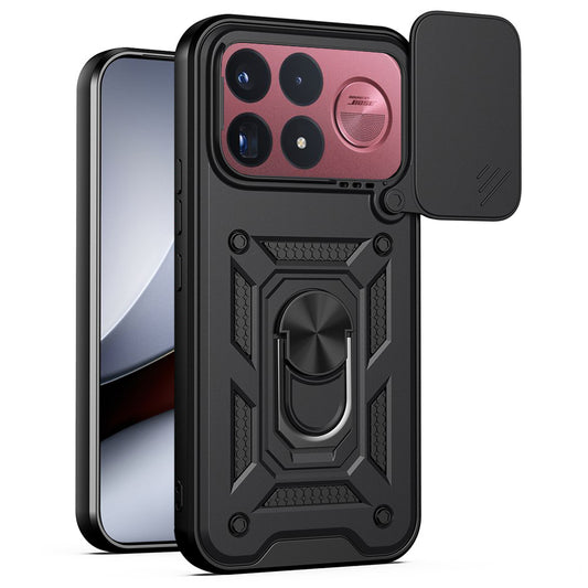 Tok Xiaomi Poco F9 Ultra készülékhez, Techsuit, CamShield, fekete