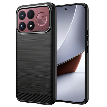 Case for Xiaomi Poco F9 Ultra, Techsuit, Carbon, Black