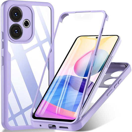 Tok Xiaomi Poco M6 4G / Redmi 13-hoz, Techsuit, ColorVerse 360, Lila