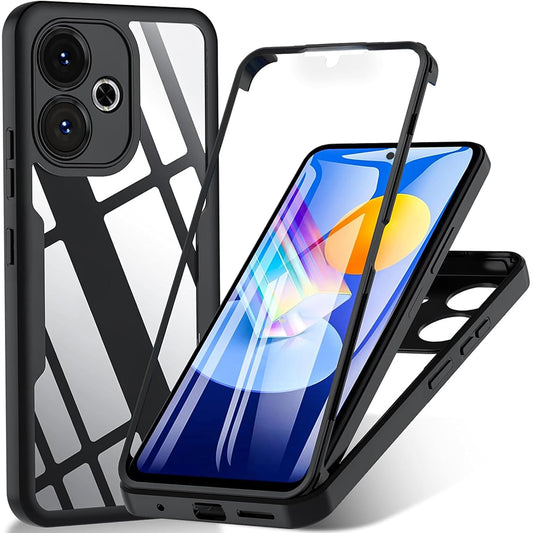 Tok Xiaomi Poco M6 4G / Redmi 13-hoz, Techsuit, ColorVerse 360, Fekete