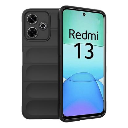 Tok Xiaomi Poco M6 4G / Redmi 13-hoz, Techsuit, Magic Shield, Fekete