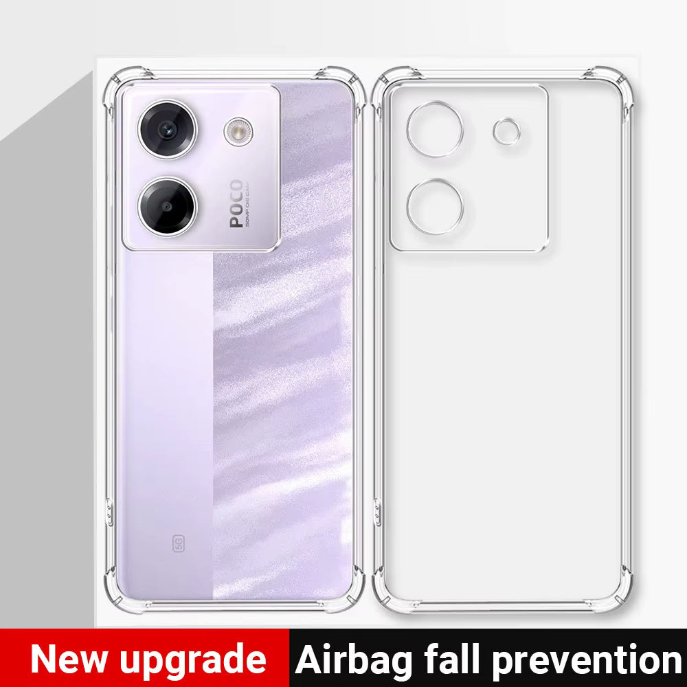 Tok Xiaomi Poco M7 Pro 5G-hez, Techsuit, Ütésálló Átlátszó, Átlátszó