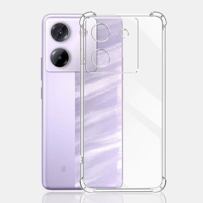 Tok Xiaomi Poco M7 Pro 5G-hez, Techsuit, Ütésálló Átlátszó, Átlátszó