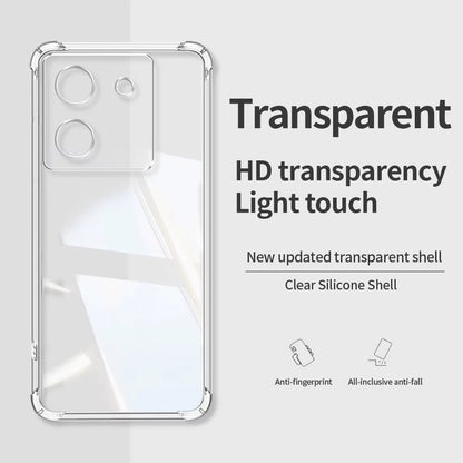Tok Xiaomi Poco M7 Pro 5G-hez, Techsuit, Ütésálló Átlátszó, Átlátszó