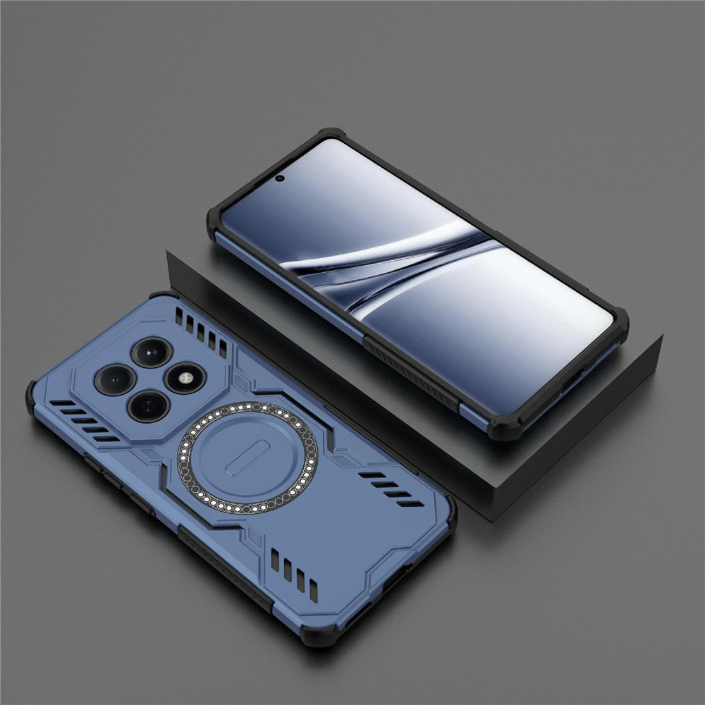 MagSafe tok Xiaomi Poco M8 / Redmi Note 15 5G készülékhez, Techsuit, ArmorMag, Kék