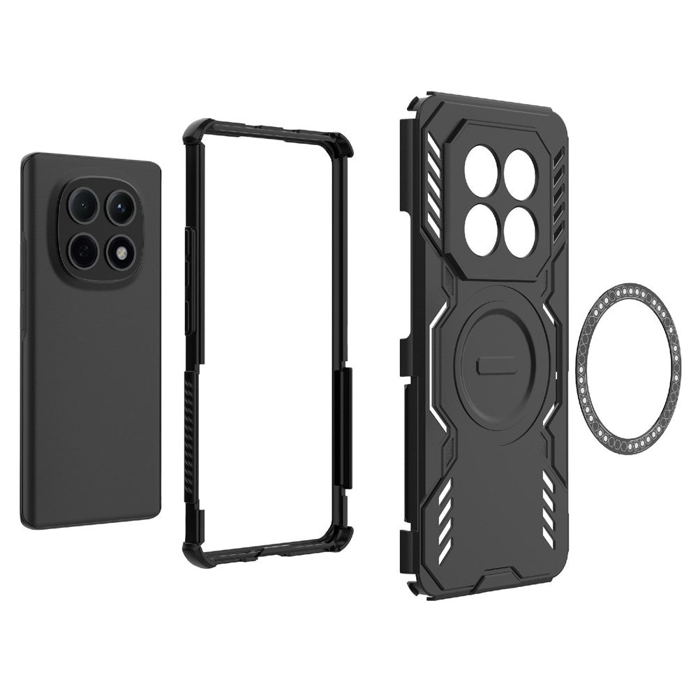 MagSafe tok Xiaomi Poco M8 / Redmi Note 15 5G készülékhez, Techsuit, ArmorMag, Kék