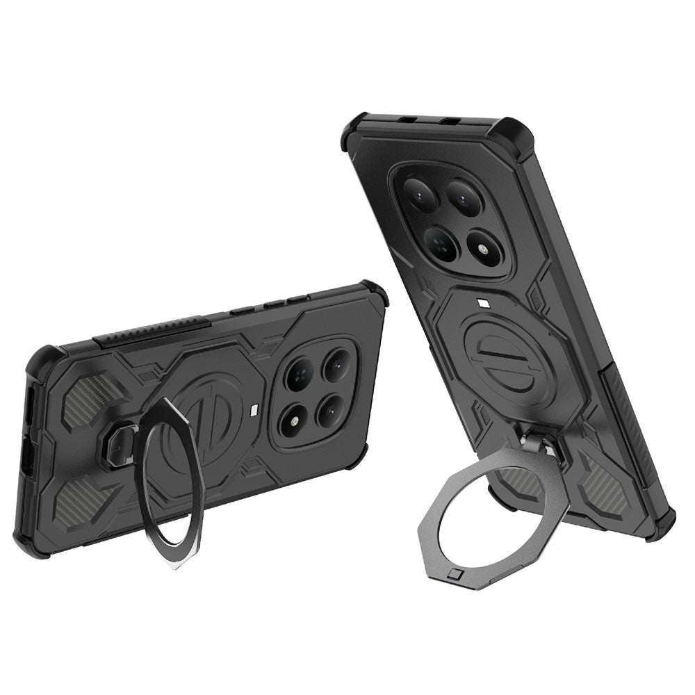 Tok a Xiaomi Poco M8 / Redmi Note 15 5G készülékhez, Techsuit, Carbon Shield Pro, Fekete