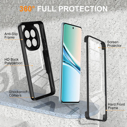 Tok a Xiaomi Poco M8 / Redmi Note 15 5G készülékhez, Techsuit, ColorVerse 360, Fekete