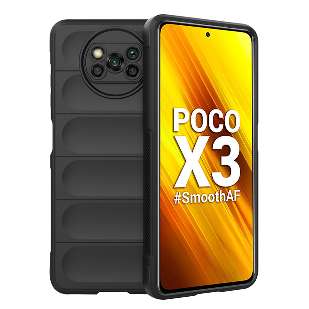 Tok Xiaomi Poco X3 Pro / X3 NFC / X3-hoz, Techsuit, Magic Shield, Fekete