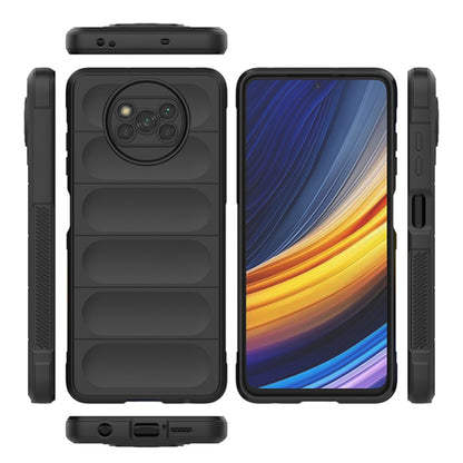 Tok Xiaomi Poco X3 Pro / X3 NFC / X3-hoz, Techsuit, Magic Shield, Fekete