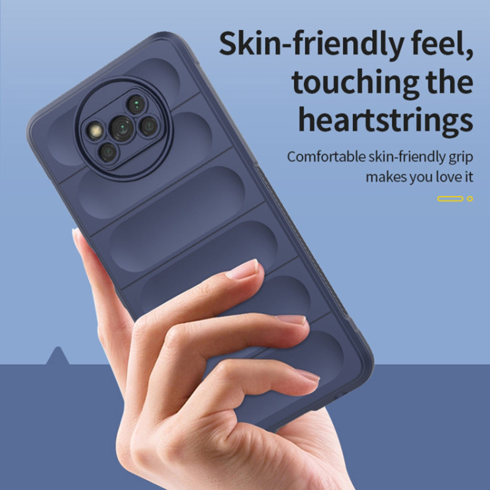 Tok Xiaomi Poco X3 Pro / X3 NFC / X3-hoz, Techsuit, Magic Shield, Fekete