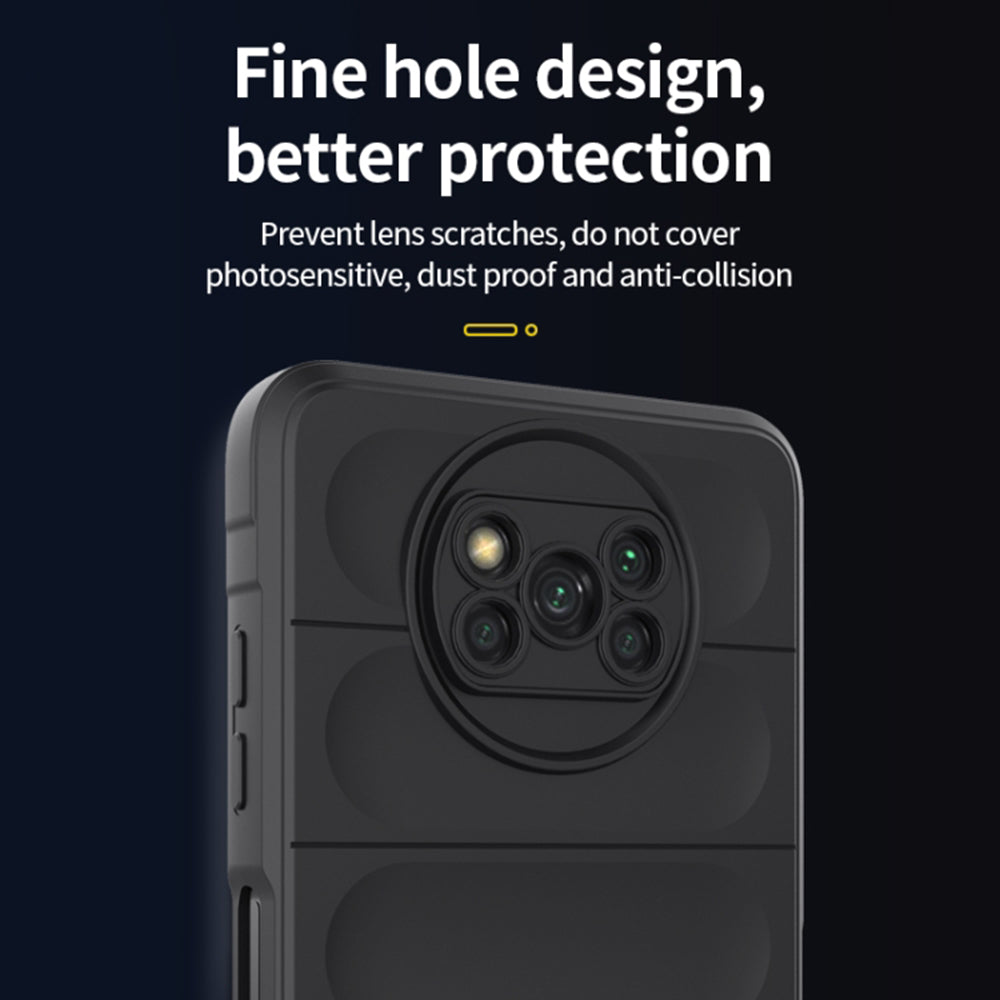 Tok Xiaomi Poco X3 Pro / X3 NFC / X3-hoz, Techsuit, Magic Shield, Fekete