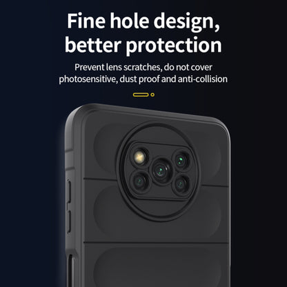 Tok Xiaomi Poco X3 Pro / X3 NFC / X3-hoz, Techsuit, Magic Shield, Fekete