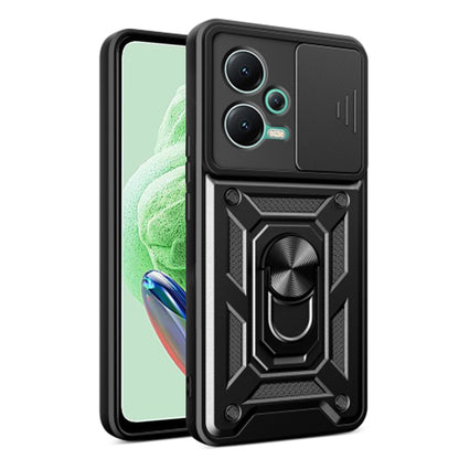 Tok Xiaomi Poco X5 / Note 12 5G-hez, Techsuit, CamShield, Fekete