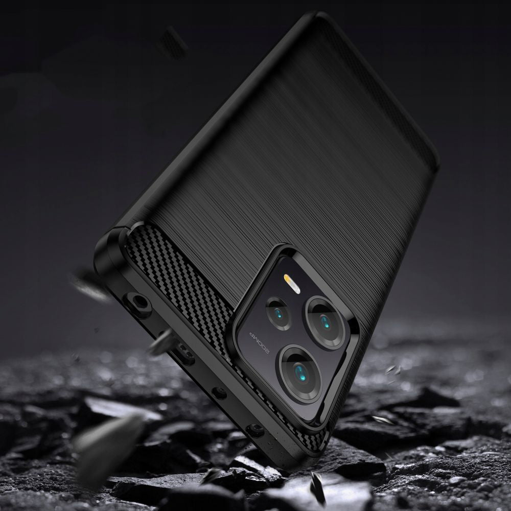 Tok Xiaomi Poco X5 / Note 12 5G-hez, Techsuit, Karbon, Fekete
