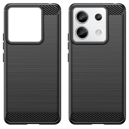 Tok Xiaomi Poco X6 / Note 13 Pro 5G-hez, Techsuit, karbon, fekete