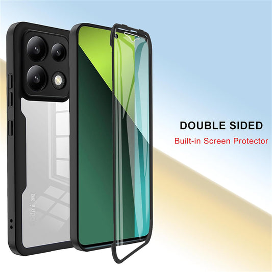 Tok Xiaomi Poco X6 / Note 13 Pro 5G-hez, Techsuit, ColorVerse 360, Fekete