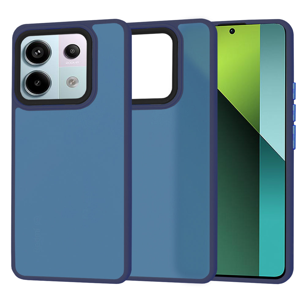 Tok Xiaomi Poco X6 / Note 13 Pro 5G-hez, Techsuit, HaloFrost, Tengerészkék