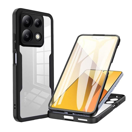Tok Xiaomi Poco X6 Pro-hoz, Techsuit, ColorVerse 360, Fekete