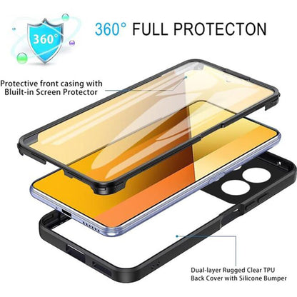 Tok Xiaomi Poco X6 Pro-hoz, Techsuit, ColorVerse 360, rózsaszín