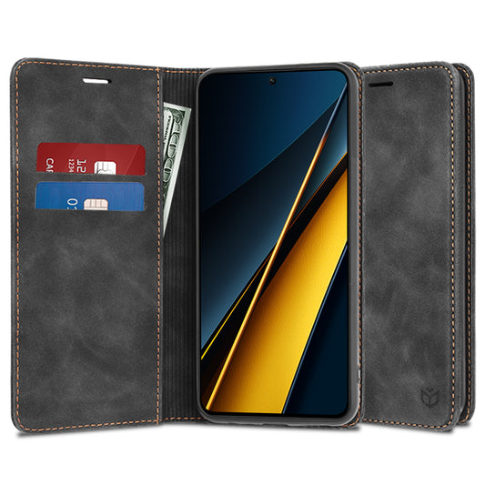 Tok a Xiaomi Poco X6 Pro-hoz, Techsuit, Confy, Fekete