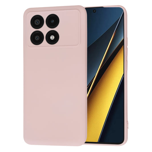 Tok Xiaomi Poco X6 Pro-hoz, Techsuit, SoftFlex, Rózsaszín