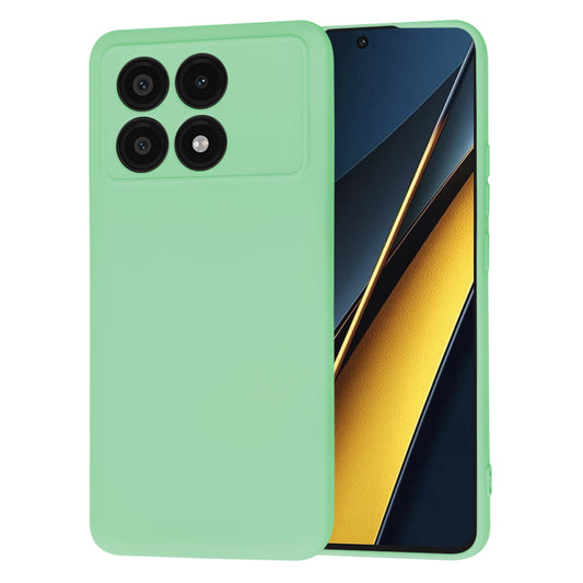 Tok Xiaomi Poco X6 Pro-hoz, Techsuit, SoftFlex, Világoszöld