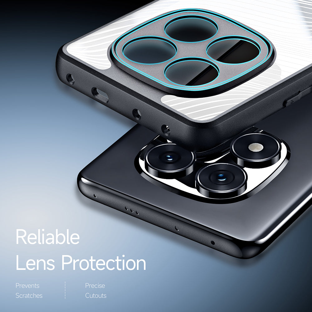 Tok a Xiaomi Poco X6 / Redmi Note 13 Pro 5G készülékhez, DUX DUCIS, Aimo, Fekete