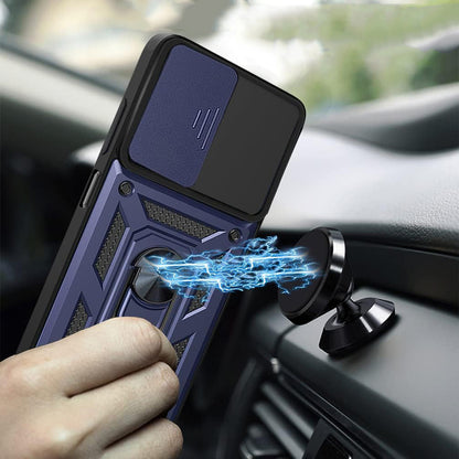 Tok a Xiaomi Poco X6 / Redmi Note 13 Pro 5G készülékhez, Techsuit, CamShield, Zöld