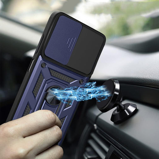 Tok a Xiaomi Poco X6 / Redmi Note 13 Pro 5G készülékhez, Techsuit, CamShield, Zöld