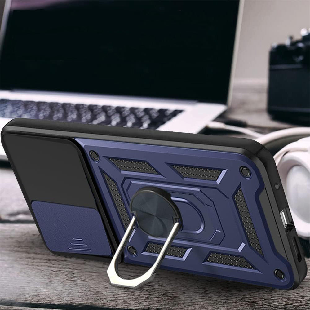 Tok a Xiaomi Poco X6 / Redmi Note 13 Pro 5G készülékhez, Techsuit, CamShield, Zöld