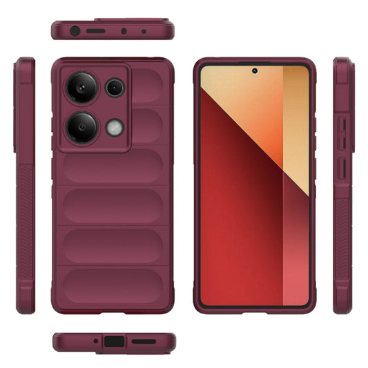 Tok Xiaomi Poco X6 / Redmi Note 13 Pro 5G-hez, Techsuit, Magic Shield, Piros