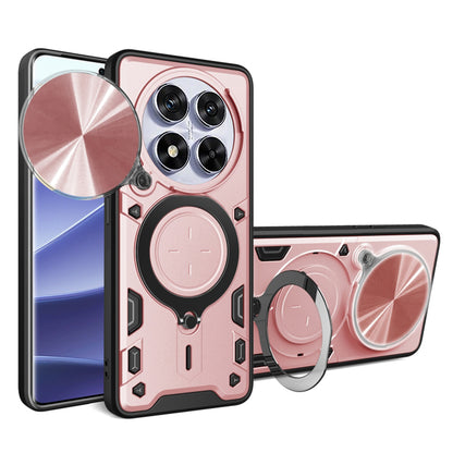 Tok Xiaomi Poco X7 / Note 14 Pro 5G-hez, Techsuit, CamGuard Pro, Rózsaarany