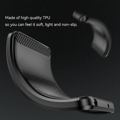 Tok Xiaomi Poco X7 / Note 14 Pro 5G-hez, Techsuit, karbon, fekete