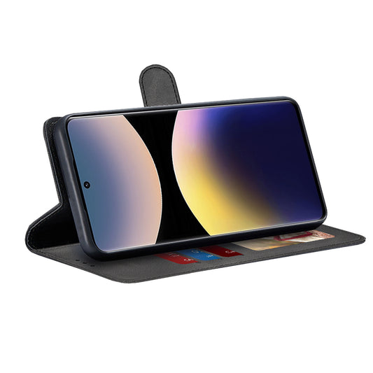 Tok Xiaomi Poco X7 / Note 14 Pro 5G-hez, Techsuit, Diary Book, Fekete