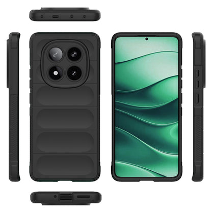 Tok Xiaomi Poco X7 / Note 14 Pro 5G-hez, Techsuit, Magic Shield, Fekete