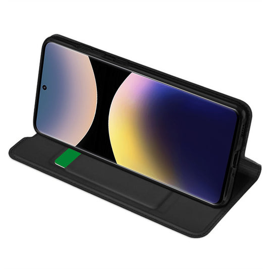 Tok Xiaomi Poco X7 / Note 14 Pro 5G-hez, Techsuit, Magskin Book, Fekete