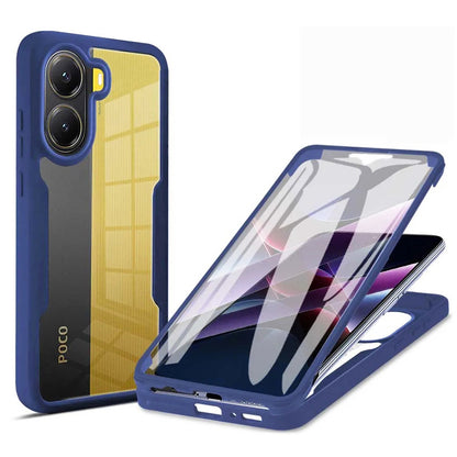 Tok Xiaomi Poco X7 Pro-hoz, Techsuit, ColorVerse 360, Kék