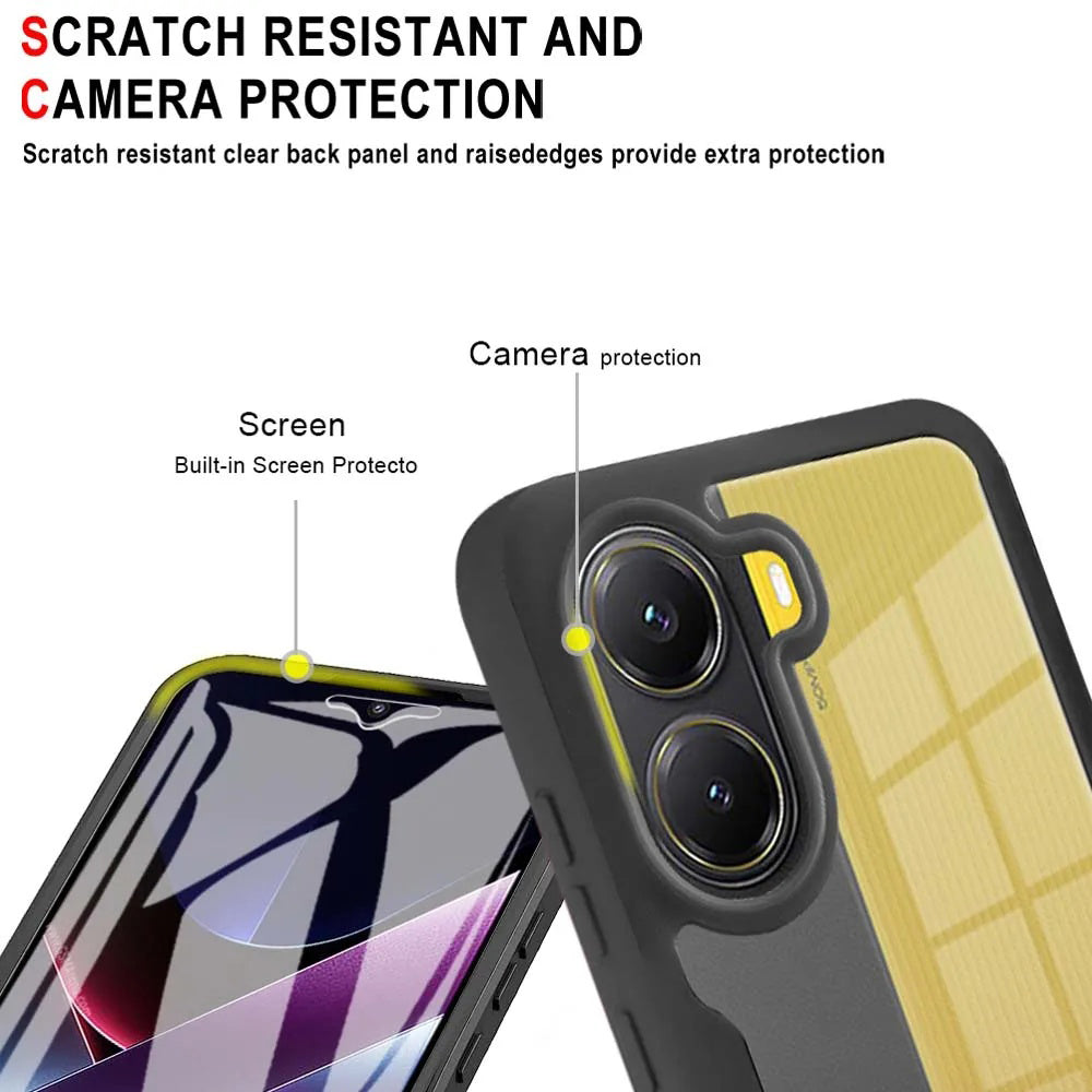 Tok Xiaomi Poco X7 Pro-hoz, Techsuit, ColorVerse 360, Kék