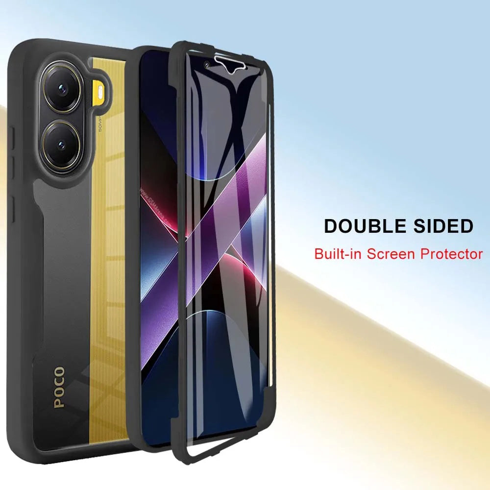 Tok Xiaomi Poco X7 Pro-hoz, Techsuit, ColorVerse 360, Rózsaszín
