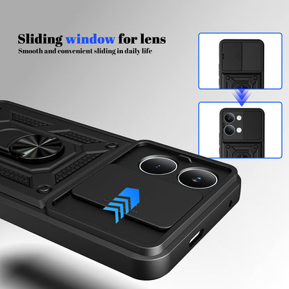 Tok a Xiaomi Poco X8 Pro Max-hoz, Techsuit, CamShield, Fekete