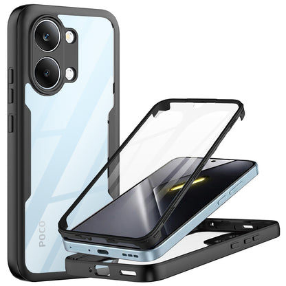 Tok Xiaomi Poco X8 Pro Max-hoz, Techsuit, ColorVerse 360, Fekete