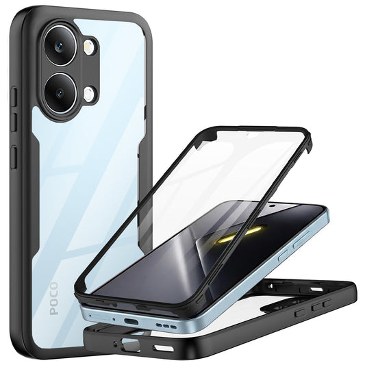 Tok Xiaomi Poco X8 Pro Max-hoz, Techsuit, ColorVerse 360, Fekete