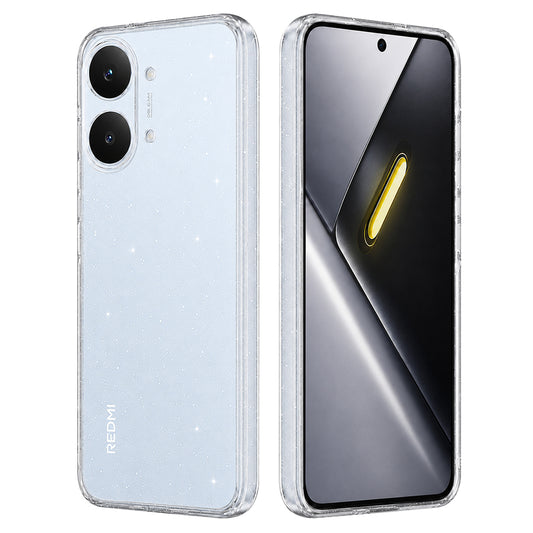 Tok Xiaomi Poco X8 Pro Max-hoz, Techsuit, SparkleSkin, Átlátszó