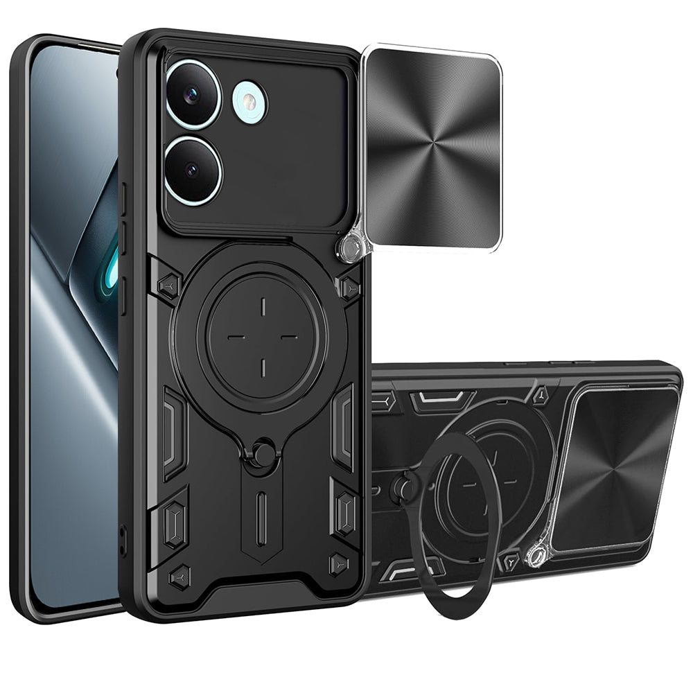 Tok a Xiaomi Poco X8 Pro-hoz, Techsuit, CamGuard Pro, Fekete