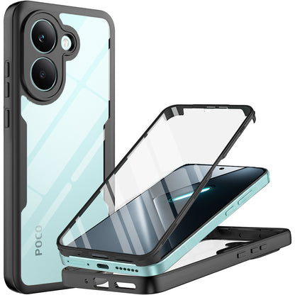 Tok Xiaomi Poco X8 Pro-hoz, Techsuit, ColorVerse 360, Fekete