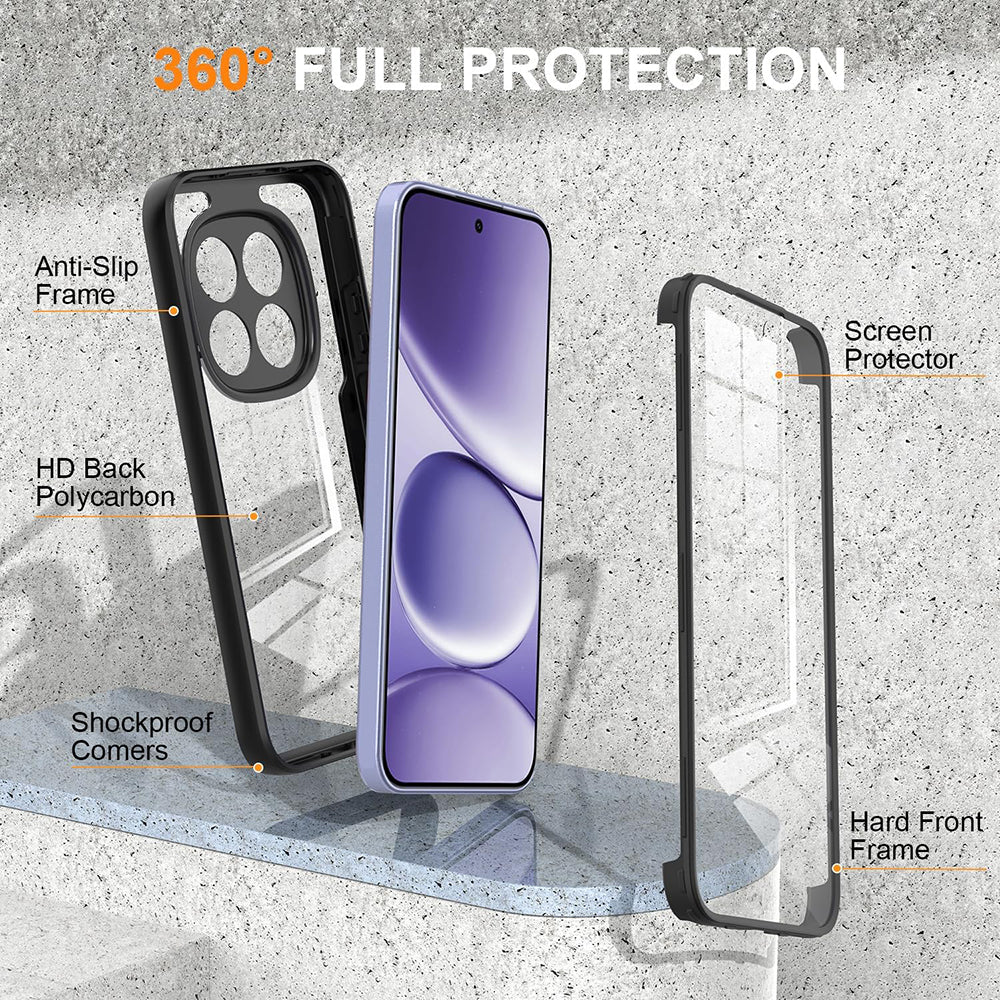 Tok Xiaomi Poco X8 Pro-hoz, Techsuit, ColorVerse 360, Fekete