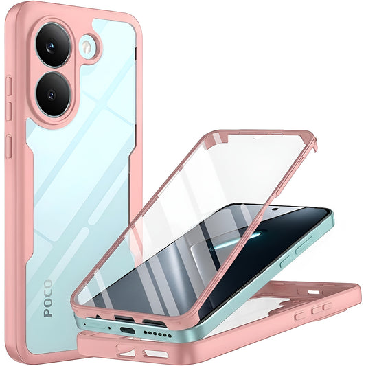 Tok Xiaomi Poco X8 Pro-hoz, Techsuit, ColorVerse 360, rózsaszín
