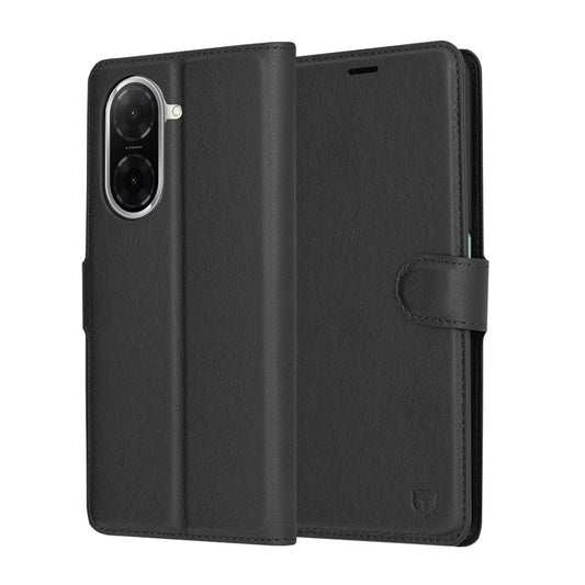 Tok Xiaomi Redmi A5 4G (Regionális), Techsuit, Bőr Folio, Fekete