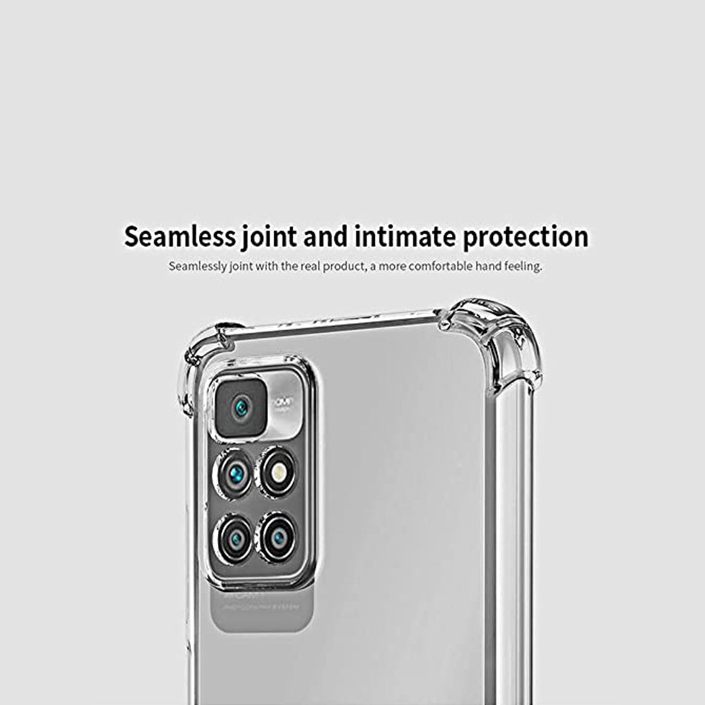 Tok Xiaomi Redmi 10 2022 / 10 (2021) számára, Techsuit, Ütésálló Átlátszó, Átlátszó